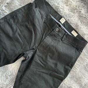 Black Slim Fit Pants GAP 31x32 Slim Fit